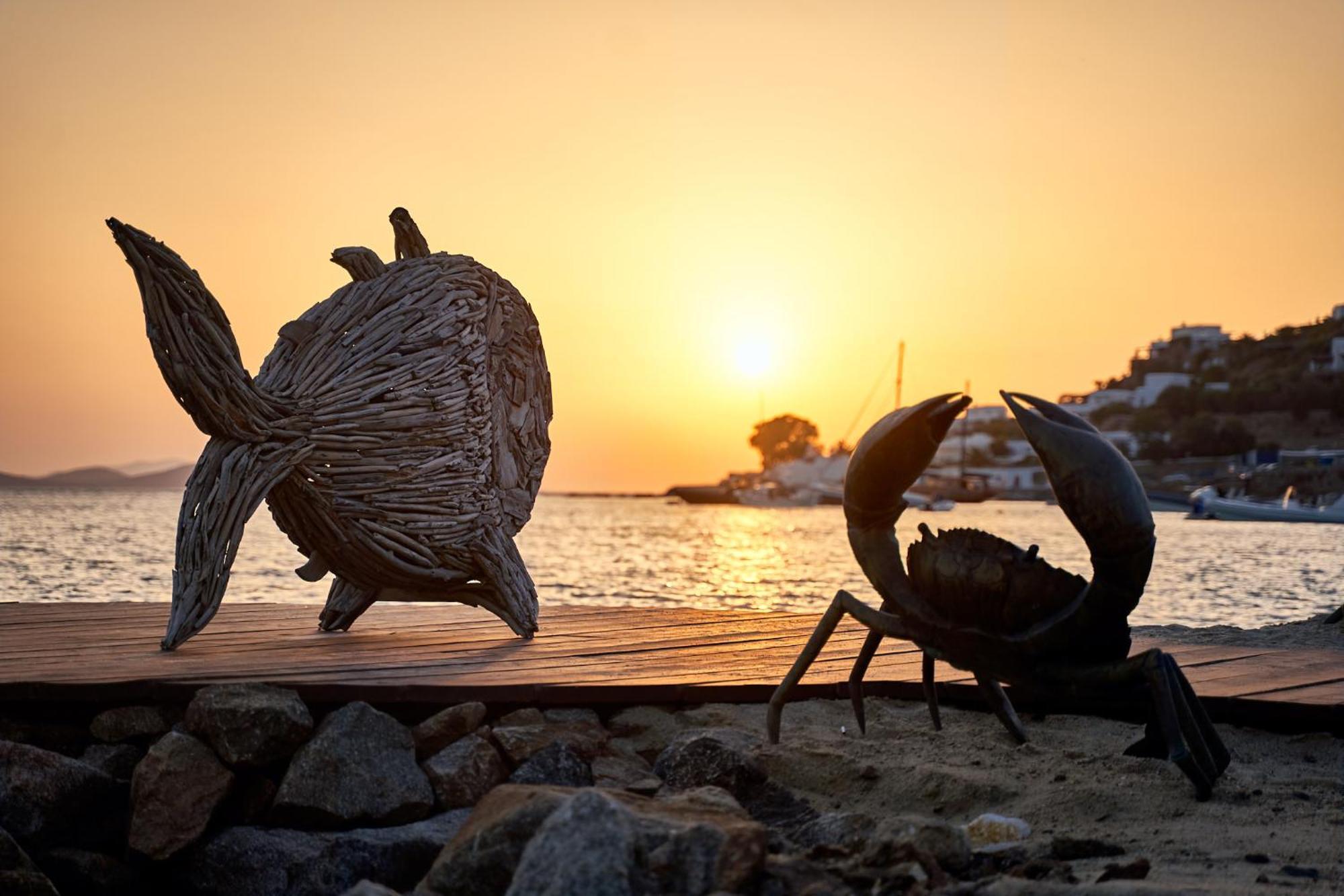 โรงแรมฮิปปี ชิก Agios Ioannis Diakoftis ภายนอก รูปภาพ